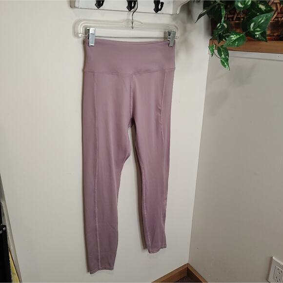 Madewell MWL Mid-Rise Flex Legging in 'Provedence Grape' Mauve Size Small - Picture 1 of 9